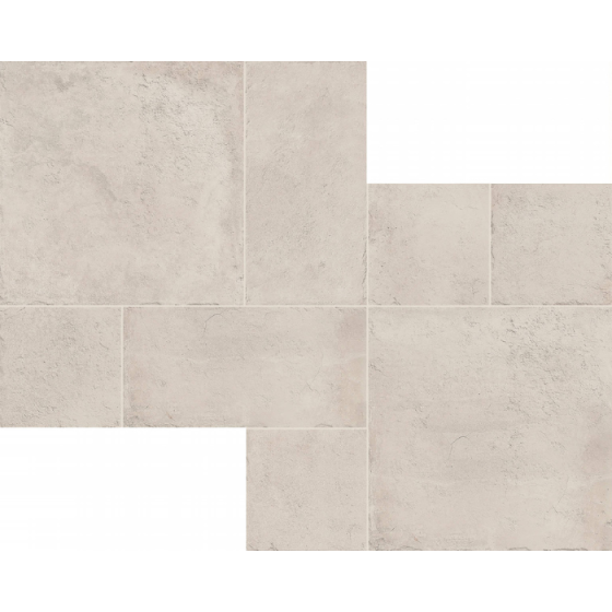 Keros Modula Portobello Taupe πλακάκι δαπέδου 100x100 λευκής μάζας με Matt Relieve φινίρισμα
